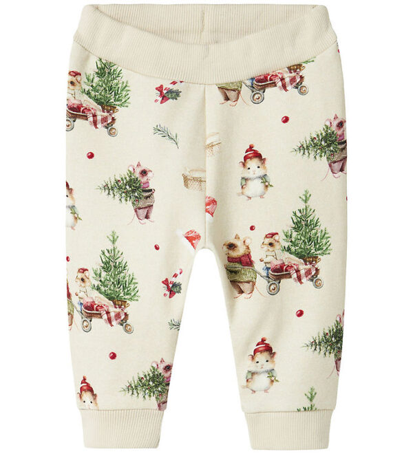 Name It Sweatpants - NbnRenu - Peyote Melange