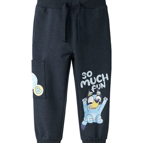 Name It Sweatpants - NmmJared - Bluey - Navy Blazer/Melange