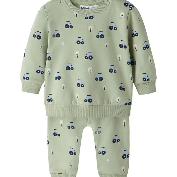 Name It Sweatsæt - NbmVimmer - Swamp