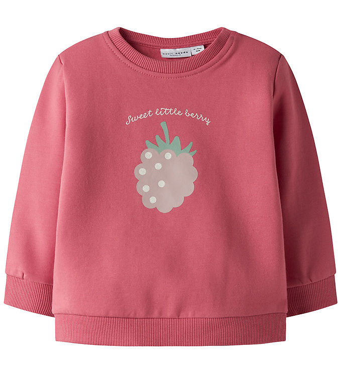 Name It Sweatshirt - NbfVrillie - Rapture Rose/Raspberry Name It Sweatshirt - NbfVrillie - Rapture Rose/Raspberry