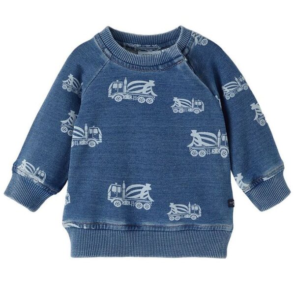 Name It Sweatshirt - NbmDann - Medium Blue Denim