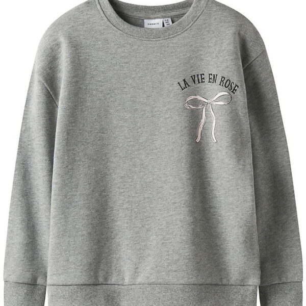 Name It Sweatshirt - NkfRastin - Grey Melange