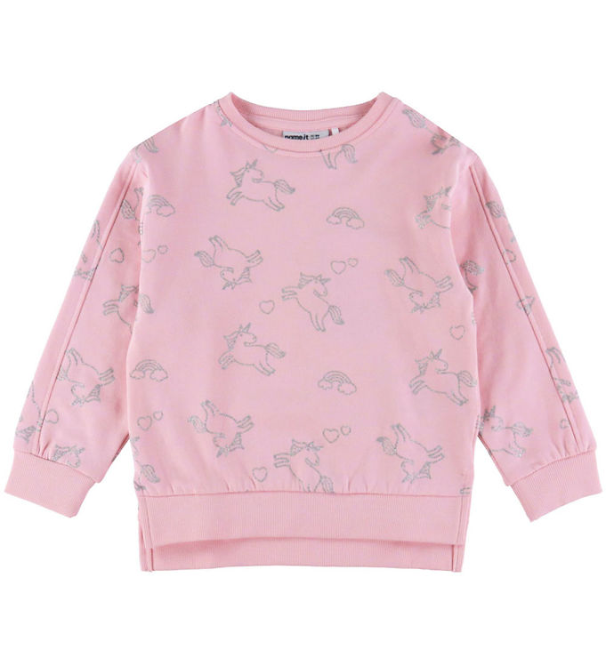 Name It Sweatshirt - NmfBirky - Orchid Pink Name It Sweatshirt - NmfBirky - Orchid Pink