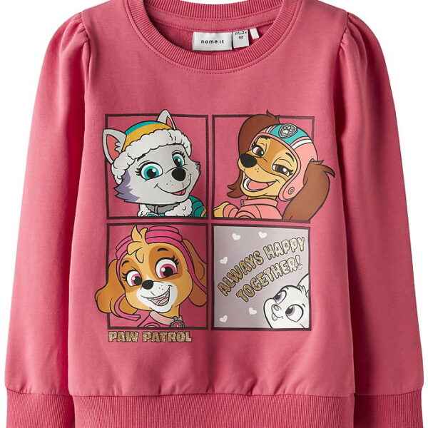 Name It Sweatshirt - NmfJosse - Paw Patrol - Rapture Rose