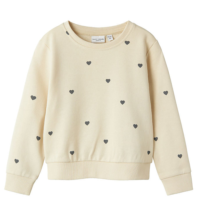 Name It Sweatshirt - NmfValba - Summer Sand Name It Sweatshirt - NmfValba - Summer Sand