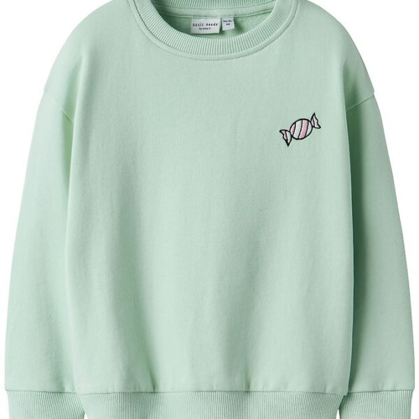 Name It Sweatshirt - NmfVallene - Gossamer Green/Candy