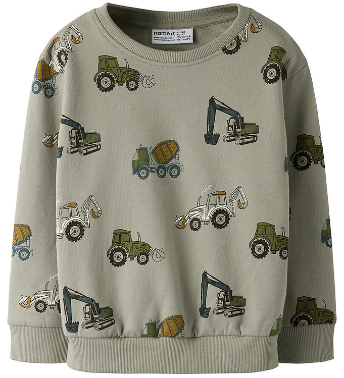 Name It Sweatshirt - NmmBasil - Dried Sage Name It Sweatshirt - NmmBasil - Dried Sage