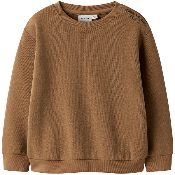 Name It Sweatshirt - NmmTobear - Toasted Coconut