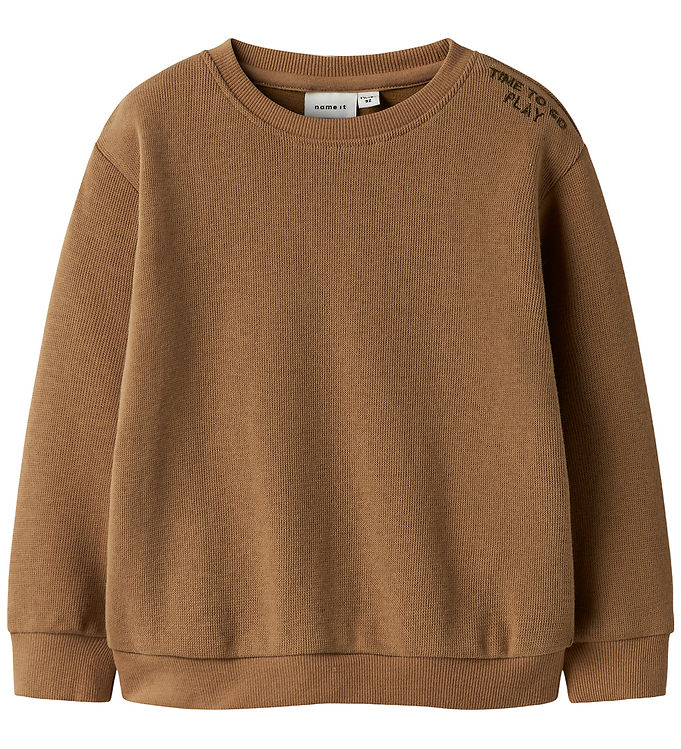 Name It Sweatshirt - NmmTobear - Toasted Coconut