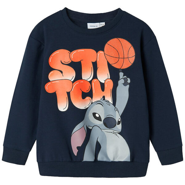 Name It Sweatshirt - Stitch - NmmAnt - Navy Blazer