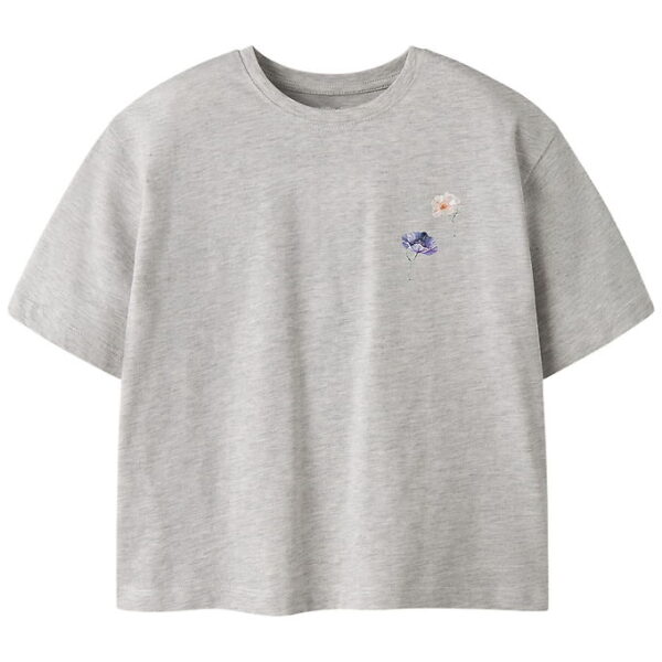 Name It T-Shirt - NkfDarmilla - Light Grey Melange