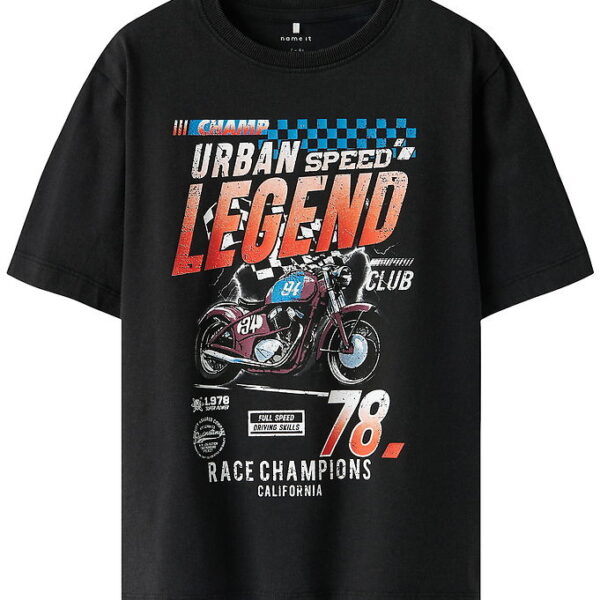 Name It T-shirt - NkmBank - Black