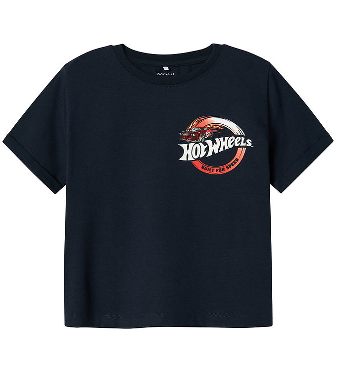 Name It T-shirt - NmmAtreus - Hot Wheels - Navy Blazer Name It T-shirt - NmmAtreus - Hot Wheels - Navy Blazer