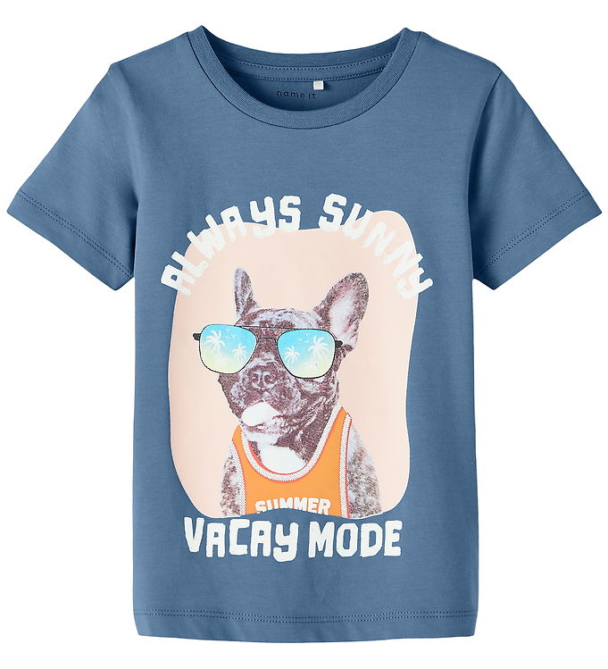 Name It T-shirt - NmmPfeodor - Quiet Harbor m. Print