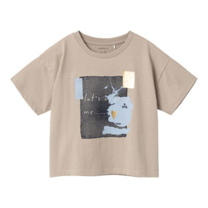 Name It T-shirts - NkfFlotter - Short Loose - Pure Cashmere