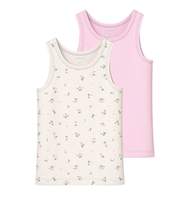 Name It Tank Top 2pak Jet Stream Flower NOOS - Jet Stream - 86 cm Name It Tank Top 2pak Jet Stream Flower NOOS - Jet Stream - 86 cm
