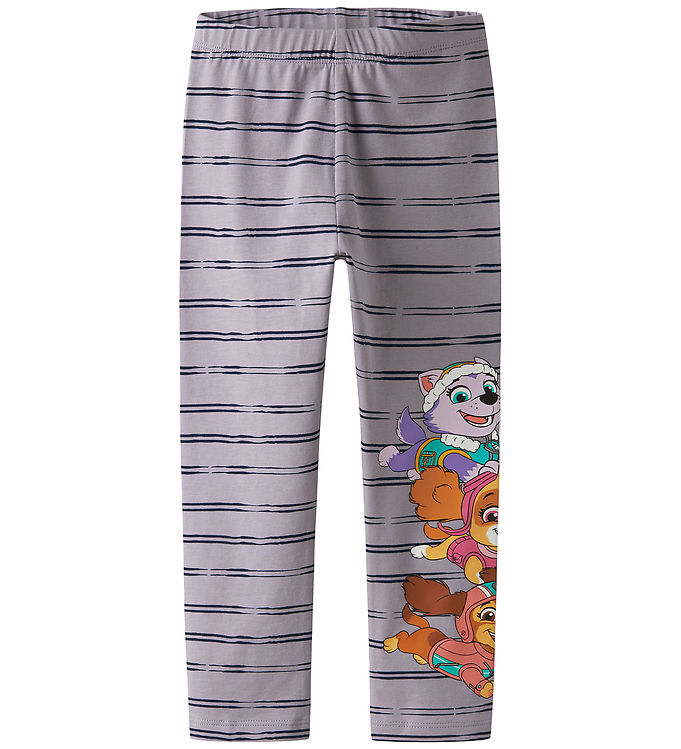 Name It leggings - NmfJannet - Paw Patrol - Lavender Gray