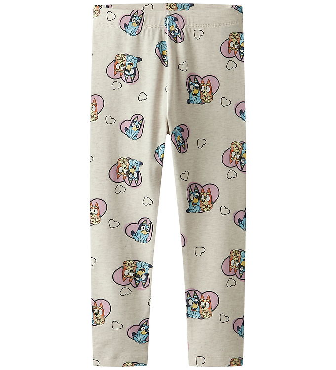 Name it Leggings - NmfNessa - Bluey - Peyote Melange