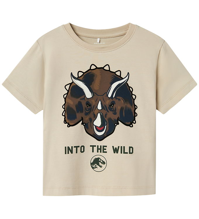 Name it T-shirt - NmmJogger - Jurassic World - Peyote Name it T-shirt - NmmJogger - Jurassic World - Peyote