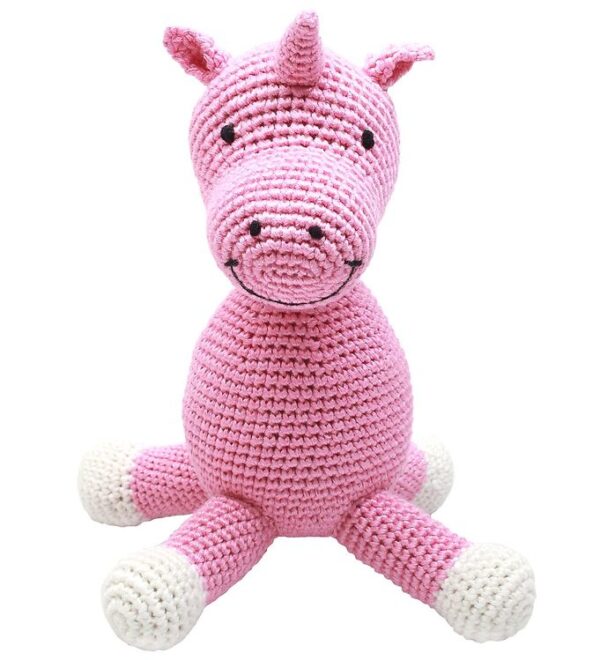 NatureZoo Bamse - Frøken Enhjørning - 18 cm - Pink