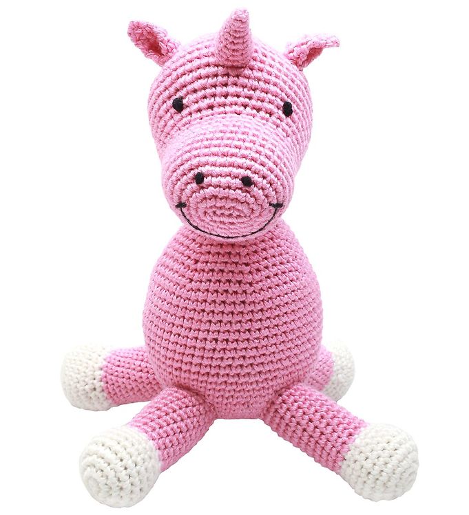NatureZoo Bamse - Frøken Enhjørning - 18 cm - Pink NatureZoo Bamse - Frøken Enhjørning - 18 cm - Pink