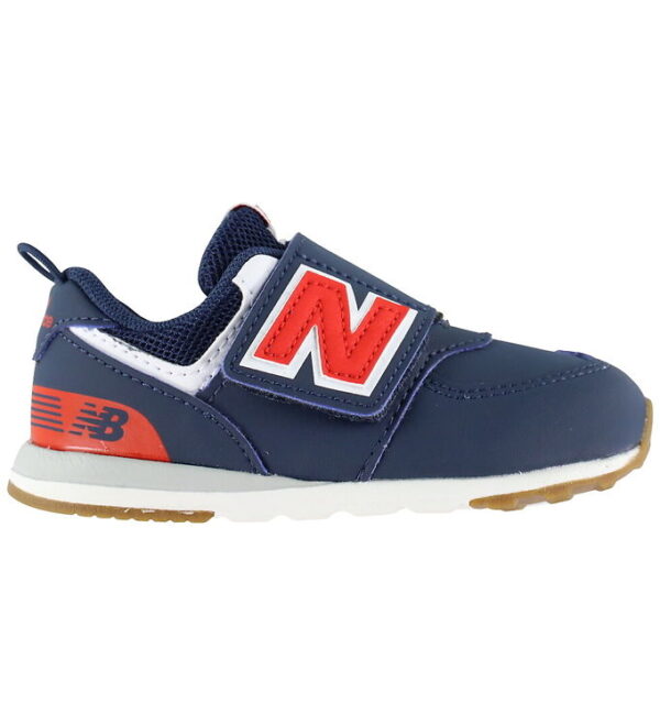 New Balance Begyndersko - 574 - Navy/Team Red New Balance Begyndersko - 574 - Navy/Team Red