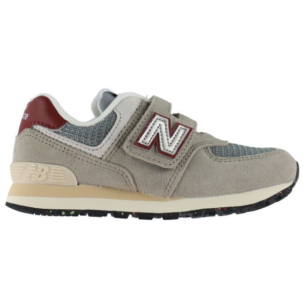 New Balance Sko - 574 - Arid Stone/Monarch Burgundy New Balance Sko - 574 - Arid Stone/Monarch Burgundy