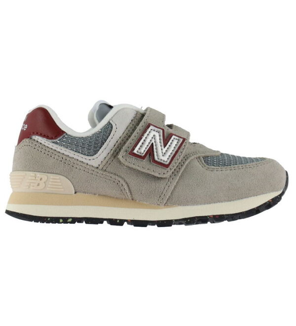 New Balance Sko - 574 - Arid Stone/Monarch Burgundy New Balance Sko - 574 - Arid Stone/Monarch Burgundy