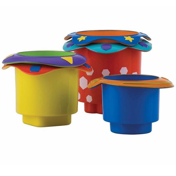 Nuby Badelegetøj - Badekopper - 5-Pak