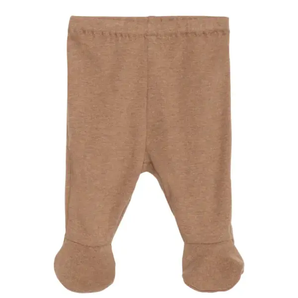Nyfødt Buks m. Fødder - Almond - 50 CM