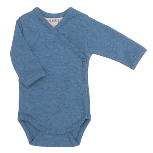 Nyfødt Slå-om Body - AZUR - 50