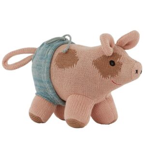 OYOY Bamse - 15x19 cm - Hugo Mini Pig - Rosa