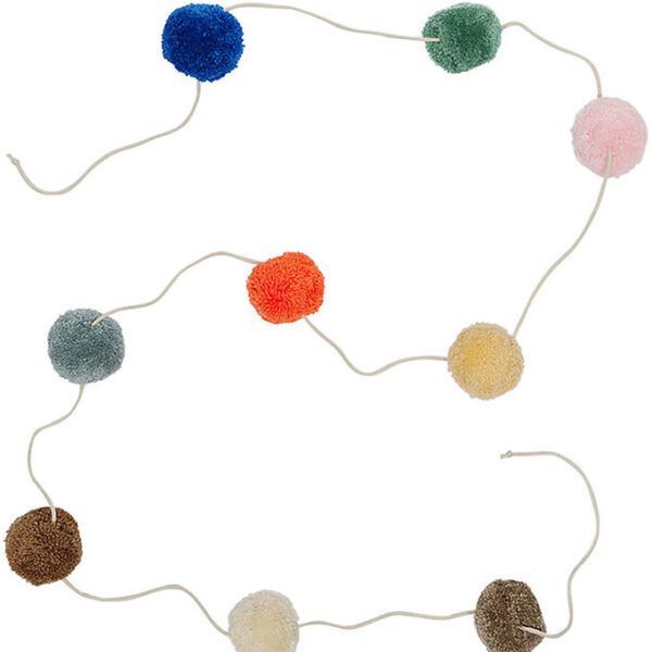 OYOY Guirlande - Pom Pom - 300 cm - Multi OYOY Guirlande - Pom Pom - 300 cm - Multi