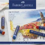 Oliekridt Faber-Castell pastels 24 stk