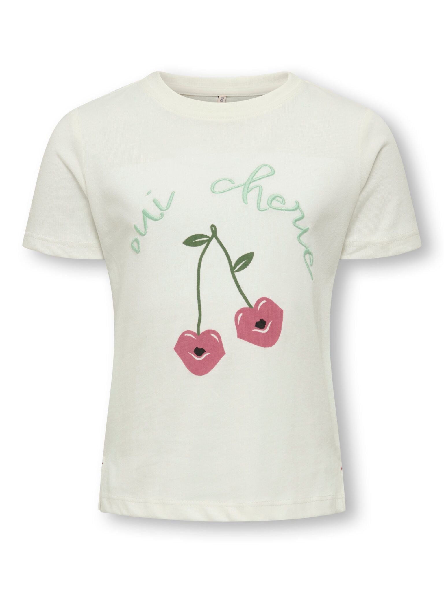 Only Mini Candy Life Printed Tee - Cloud Dancer - 92 cm