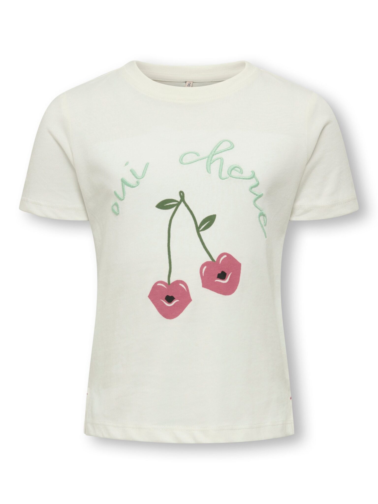 Only Mini Candy Life Printed Tee - Cloud Dancer - 92 cm Only Mini Candy Life Printed Tee - Cloud Dancer - 92 cm