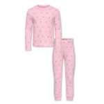 Only Mini Rila Nightwear - Romance Rose Pant AOP Heart/Cashmere Rose - 92 cm