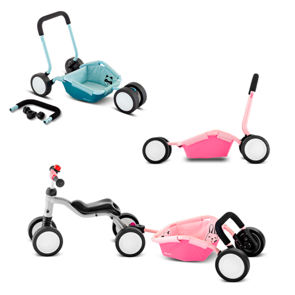 PUKY | 2-i-1 gåvogn & trailer | PUKY TRAILY