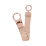 Pacifier clip loop blush