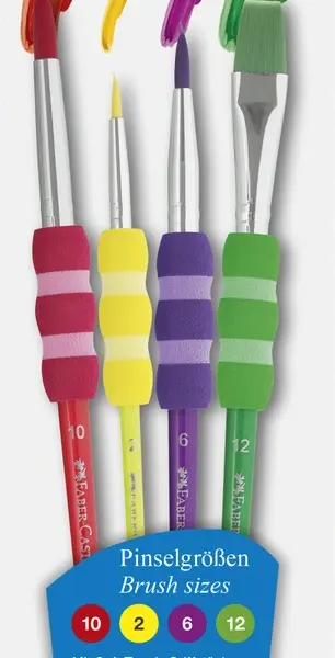 Penselsæt Faber-Castell soft touch