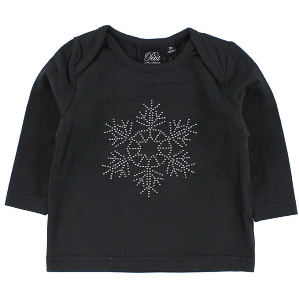 Petit By Sofie Schnoor Bluse - Sort m. Palietter Petit By Sofie Schnoor Bluse - Sort m. Palietter