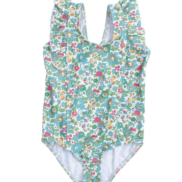 Petit Crabe Badedragt - BADE - UV50+ - Betsy m. Blomster Petit Crabe Badedragt - BADE - UV50+ - Betsy m. Blomster