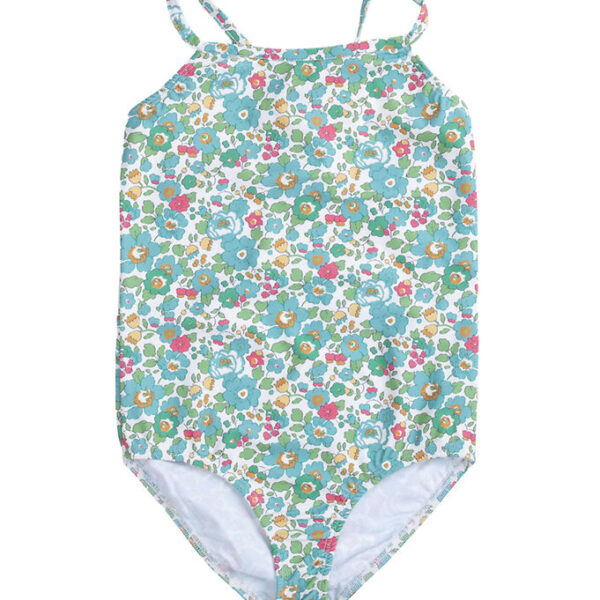 Petit Crabe Badedragt - Barbara - UV50+ - Betsy m. Blomster