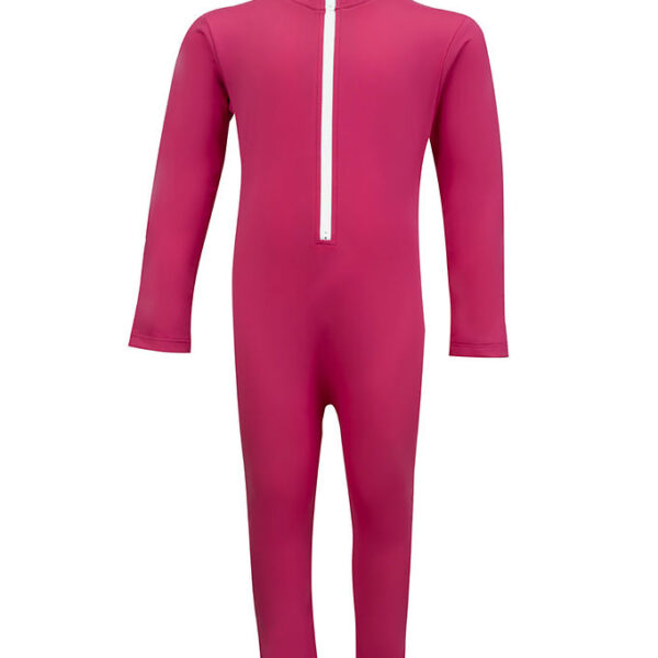 Petit Crabe Badeheldragt - Lou - UV50+ - Mulberry m. Kanin