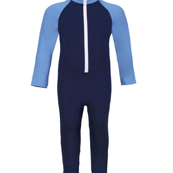 Petit Crabe Badeheldragt - Multicolor - UV50+ - Blue/Cornflower