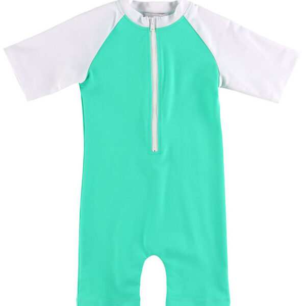 Petit Crabe Badeheldragt - Multicolor - UV50+ - Parrot/White