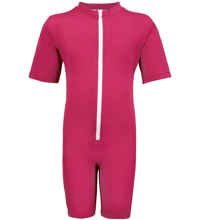 Petit Crabe Badeheldragt - Noe - UV50+ - Mulberry m. Kanin