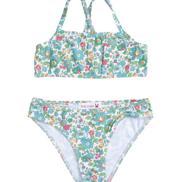 Petit Crabe Bikini - Louise - UV50+ - Betsy m. Blomster
