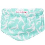 Petit Crabe Blebadebukser - Leo - UV50+ - Mint m. Delfiner