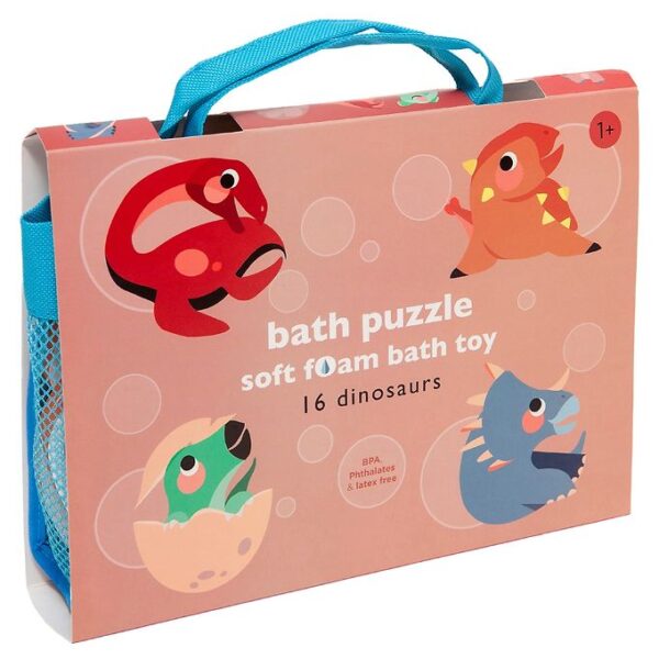 Petit Monkey Badeleegtøj - Puslespil - 16 stk - Dinosaurs Petit Monkey Badeleegtøj - Puslespil - 16 stk - Dinosaurs